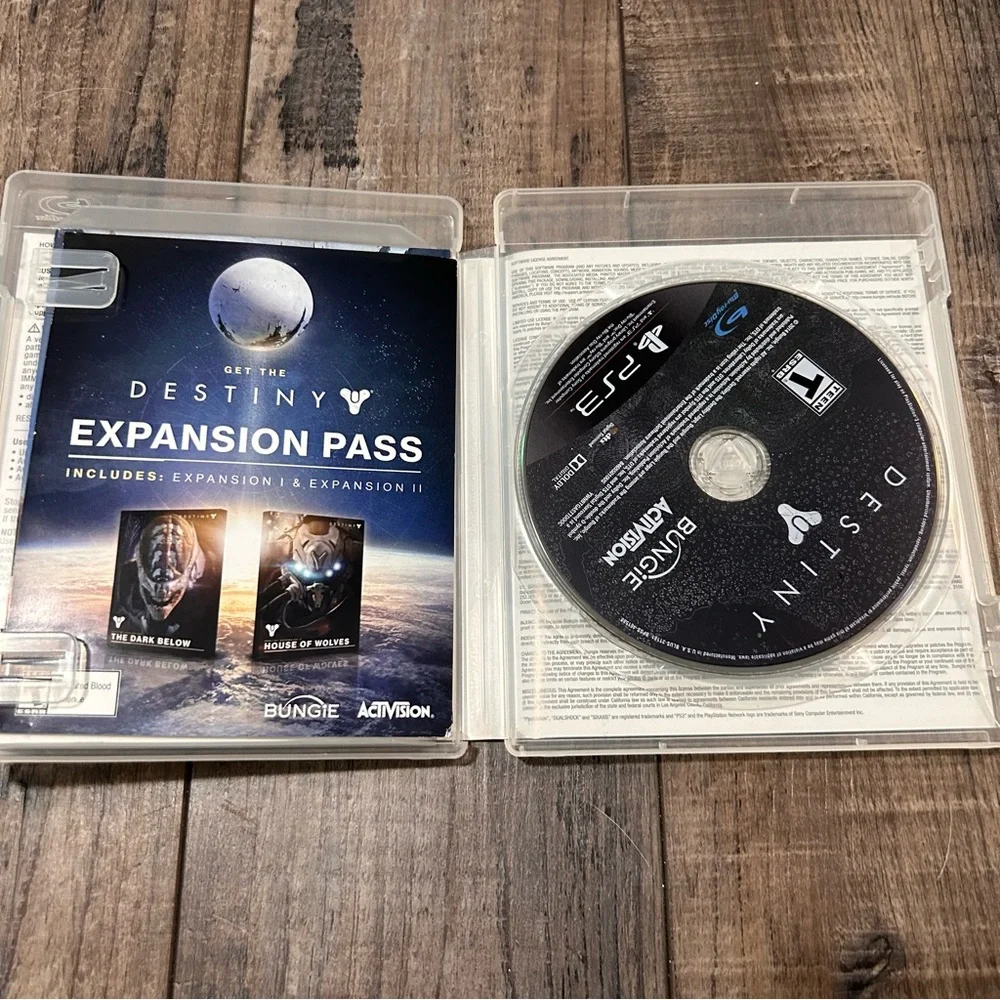 Destiny PS3 - Sony PlayStation 3 No‎ Manual